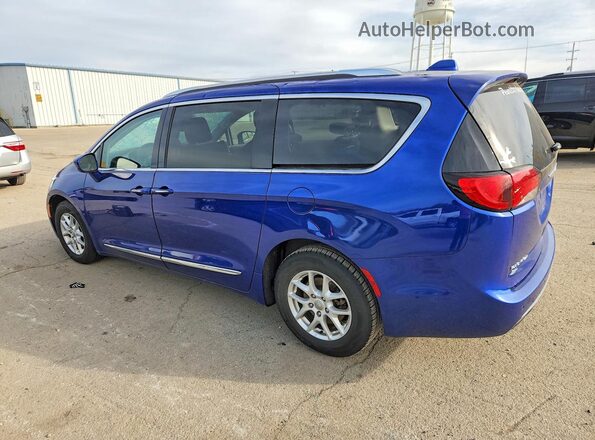 2C4RC1BG7LR105627 2020 CHRYSLER PACIFICA Синий Задняя левая четверть