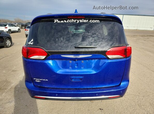 2C4RC1BG7LR105627 2020 CHRYSLER PACIFICA Синий Вид сзади