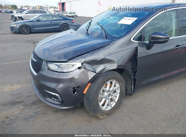 2C4RC1BG9PR512399 2023 CHRYSLER PACIFICA Black Widok z przodu