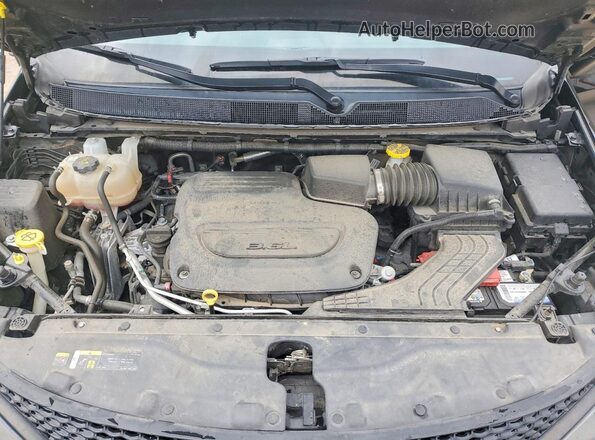 2C4RC1CG2PR616540 2023 CHRYSLER VOYAGER Черный Вид подкапотного пространства
