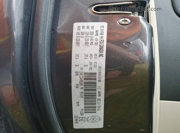 2C4RC1CG4HR683089 2017 CHRYSLER PACIFICA Угольный Вид наклейки с VIN-кодом