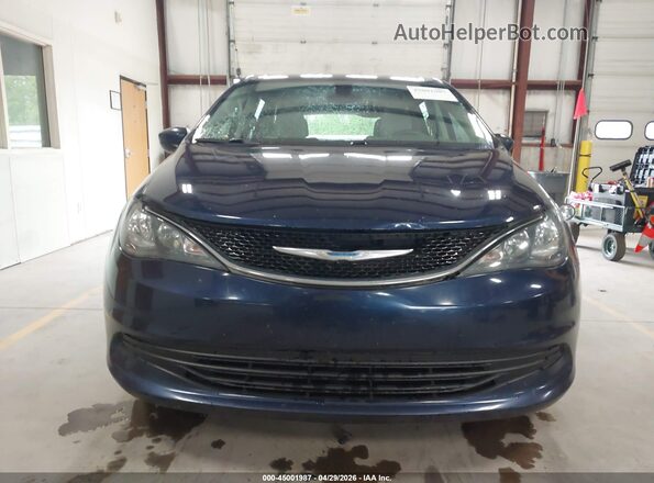 2C4RC1DG1HR587421 2017 CHRYSLER PACIFICA Синий Вид щитка приборов