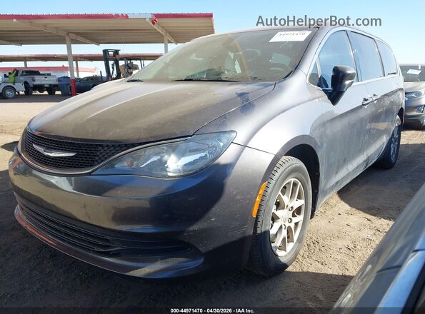 2C4RC1DG4HR663682 2017 CHRYSLER PACIFICA Черный Передняя левая четверть