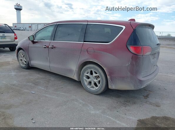2C4RC1FG3JR352540 2018 CHRYSLER PACIFICA Maroon Rear left
