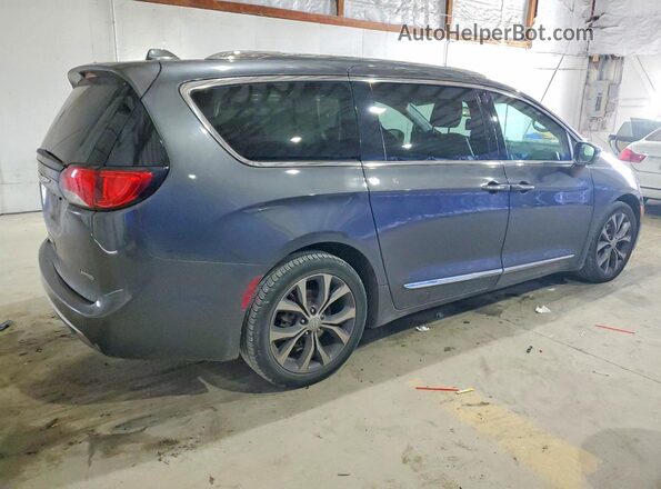 2C4RC1GG2HR787963 2017 CHRYSLER PACIFICA Серый Задняя правая четверть