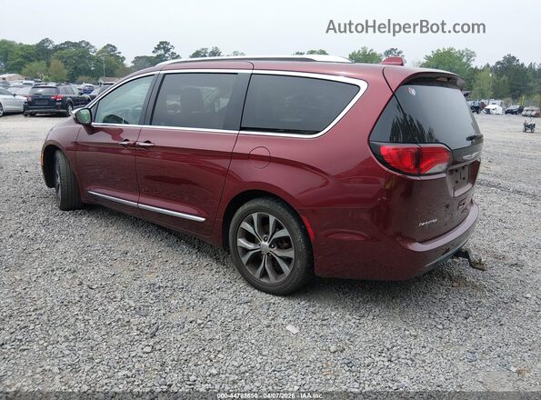 2C4RC1GG3JR100155 2018 CHRYSLER PACIFICA Red Tył lewy