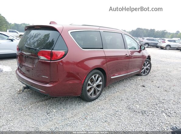 2C4RC1GG3JR100155 2018 CHRYSLER PACIFICA Red Tył prawy