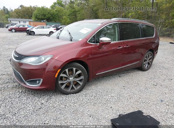 2C4RC1GG3JR100155 2018 CHRYSLER PACIFICA Red Przód lewy