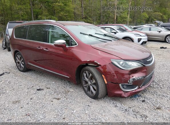 2C4RC1GG3JR100155 2018 CHRYSLER PACIFICA Red Przód prawy