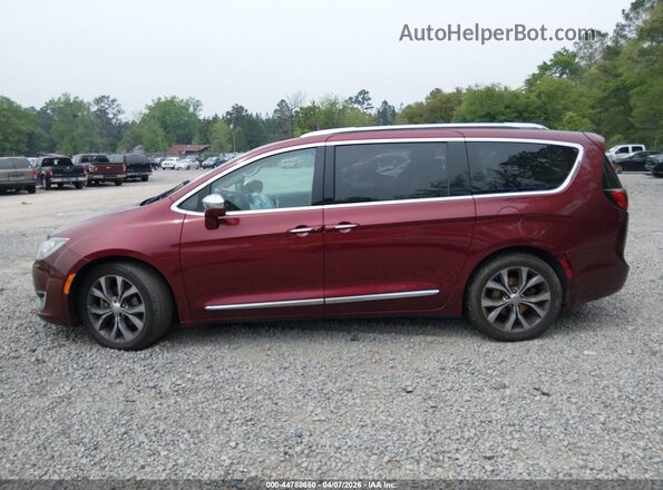 2C4RC1GG3JR100155 2018 CHRYSLER PACIFICA Red Widok wnętrza 360 stopni