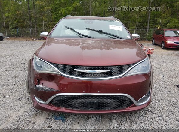 2C4RC1GG3JR100155 2018 CHRYSLER PACIFICA Red Widok zestawu wskaźników