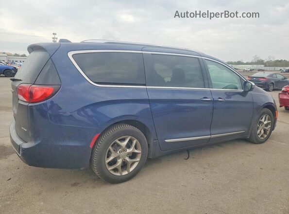 2C4RC1GG3JR334389 2018 CHRYSLER PACIFICA Blue Задня права чверть