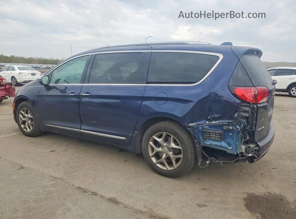 2C4RC1GG3JR334389 2018 CHRYSLER PACIFICA Blue Задня ліва чверть