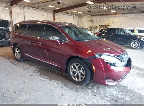 2C4RC1GG6HR531583 2017 CHRYSLER PACIFICA Бордовый Передняя правая четверть