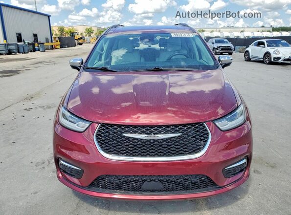 2C4RC1GG9PR501900 2023 CHRYSLER PACIFICA Red Widok z przodu
