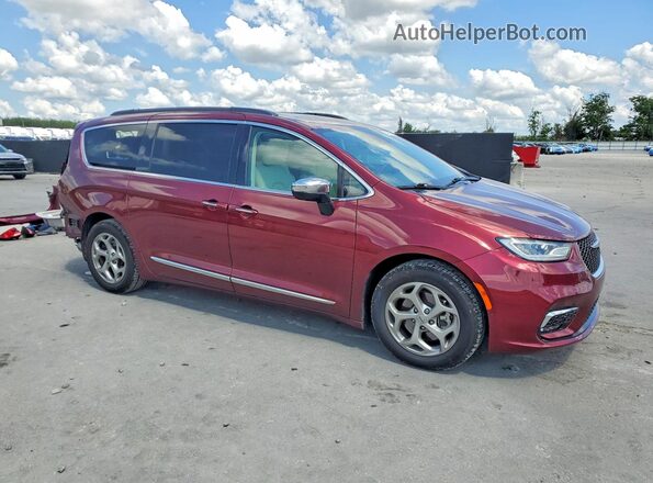2C4RC1GG9PR501900 2023 CHRYSLER PACIFICA Red Przód prawy