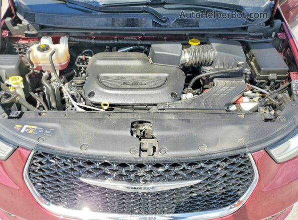 2C4RC1GG9PR501900 2023 CHRYSLER PACIFICA Red Widok komory silnika