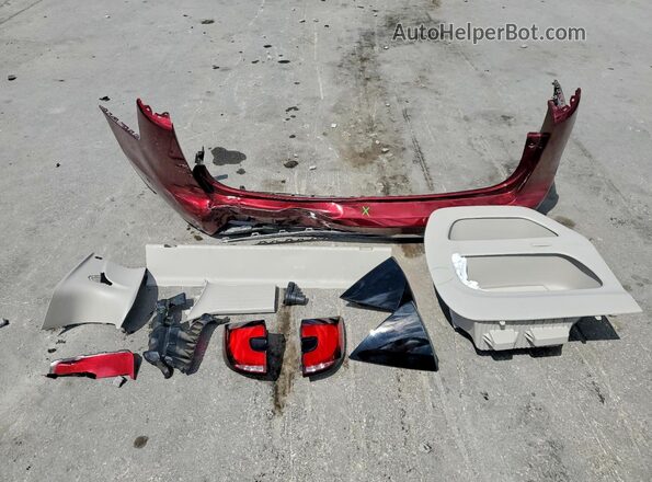 2C4RC1GG9PR501900 2023 CHRYSLER PACIFICA Red Widok naklejki z numerem VIN