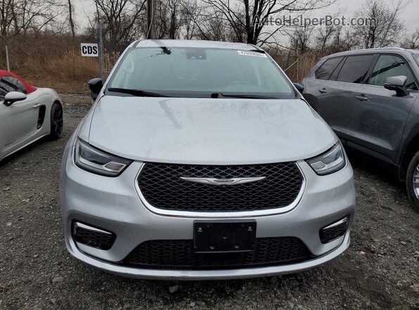 2C4RC1S76RR141544 2024 CHRYSLER PACIFICA Серебряный Вид спереди