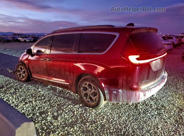 2C4RC3GGXPR500136 2023 CHRYSLER PACIFICA Бордовый Задняя левая четверть