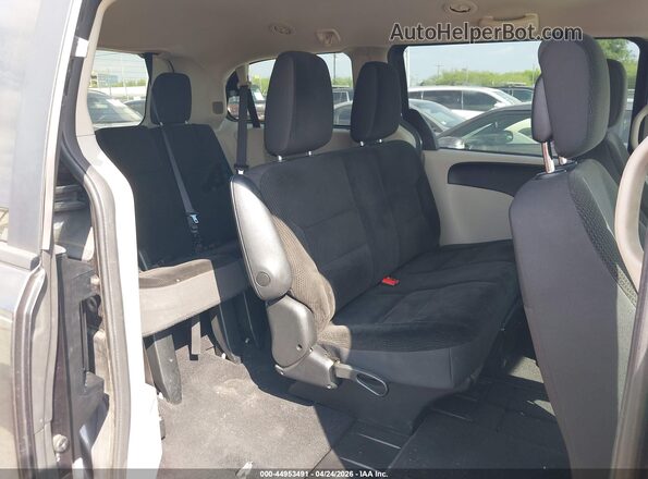 2C4RDGBG7JR166375 2018 DODGE GRAND CARAVAN Gray Vista de la etiqueta del VIN
