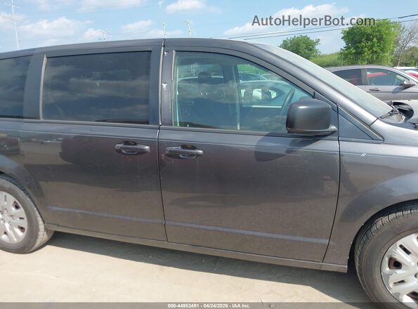 2C4RDGBG7JR166375 2018 DODGE GRAND CARAVAN Gray Vista interior trasera
