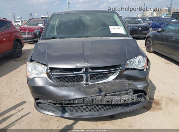 2C4RDGBG7JR166375 2018 DODGE GRAND CARAVAN Gray Vista del cuadro de instrumentos