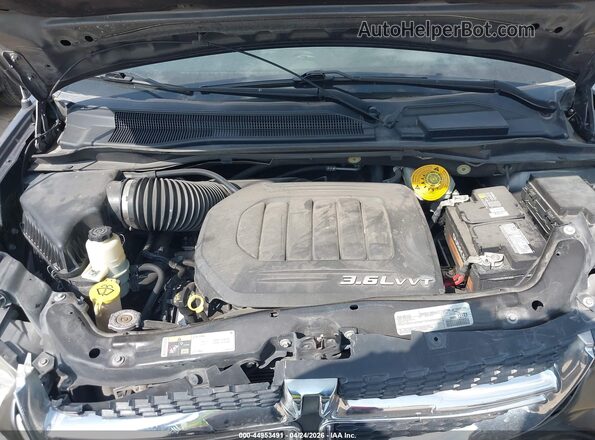 2C4RDGBG7JR166375 2018 DODGE GRAND CARAVAN Gray Vista trasera