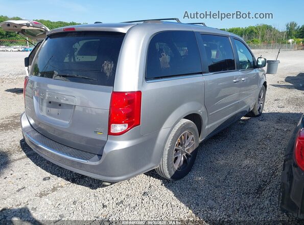 2C4RDGCG4HR600020 2017 DODGE GRAND CARAVAN Серебряный Задняя правая четверть