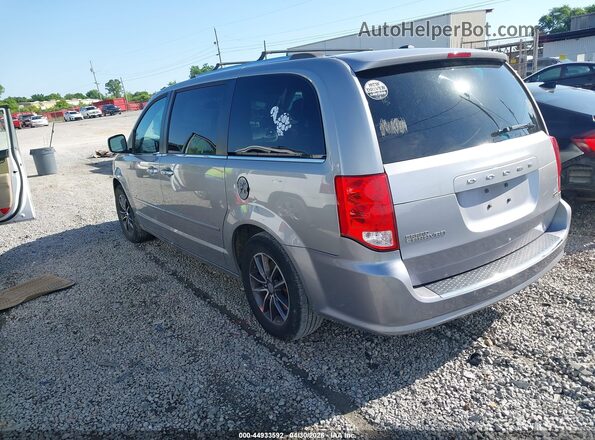 2C4RDGCG4HR600020 2017 DODGE GRAND CARAVAN Серебряный Задняя левая четверть