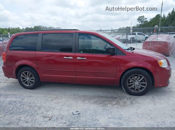 2C4RDGCG7GR179473 2016 DODGE GRAND CARAVAN Красный Вид задней части салона