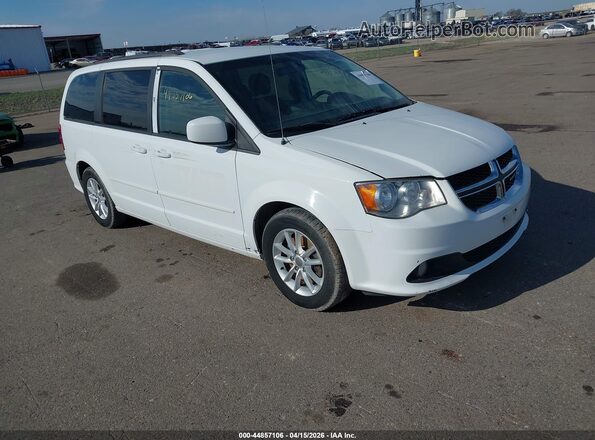 2C4RDGCG7GR274499 2016 DODGE GRAND CARAVAN White Delantero derecho