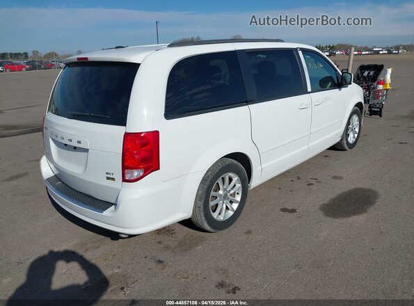 2C4RDGCG7GR274499 2016 DODGE GRAND CARAVAN White Trasero derecho