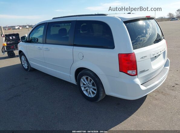 2C4RDGCG7GR274499 2016 DODGE GRAND CARAVAN White Trasero izquierdo