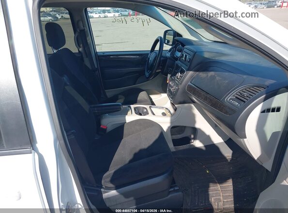 2C4RDGCG7GR274499 2016 DODGE GRAND CARAVAN White Vista interior delantera