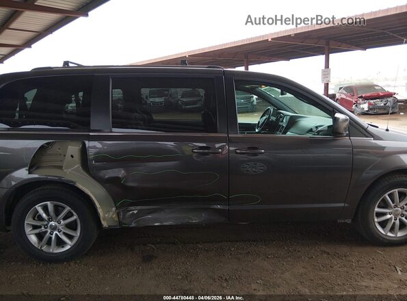 2C4RDGCG9JR215901 2018 DODGE GRAND CARAVAN Серый Панорамный вид салона 360°