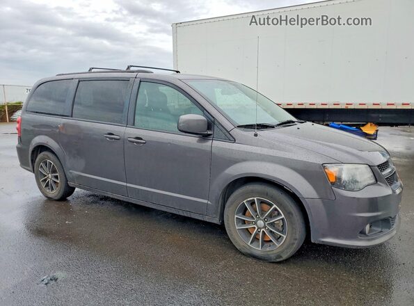 2C4RDGEG9JR255649 2018 DODGE GRAND Серый Передняя правая четверть