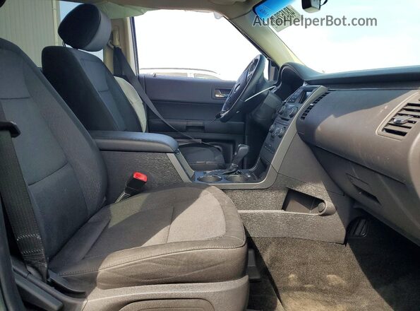 2FMGK5B82KBA04766 2019 FORD FLEX Blue Widok wnętrza z przodu