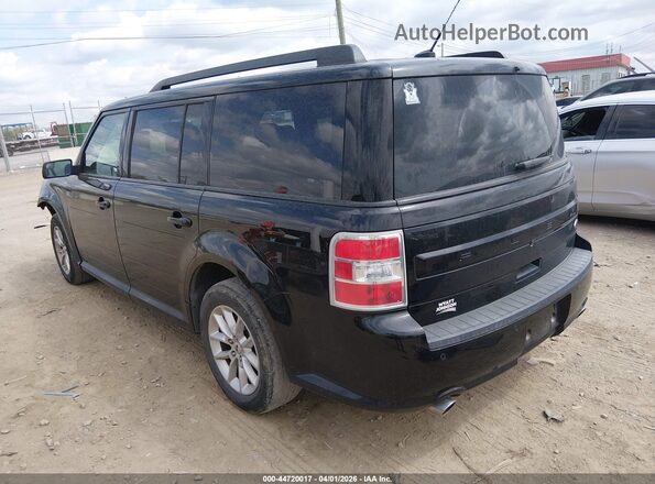 2FMGK5B89JBA21286 2018 FORD FLEX Черный Задняя левая четверть