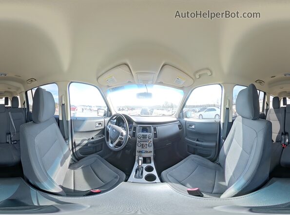 2FMGK5B8XKBA04983 2019 FORD FLEX Серый Панорамный вид салона 360°