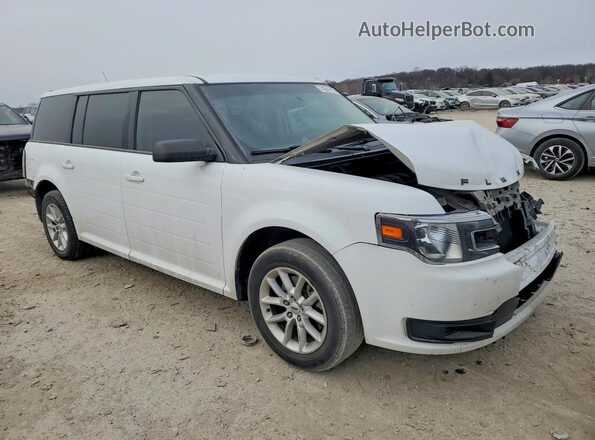 2FMGK5B8XKBA29138 2019 FORD FLEX Белый Передняя правая четверть