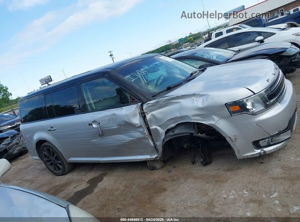 2FMGK5C80JBA02527 2018 FORD FLEX Серебряный Вид щитка приборов