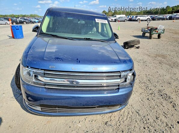 2FMGK5C80JBA10109 2018 FORD FLEX Blue Vista frontal