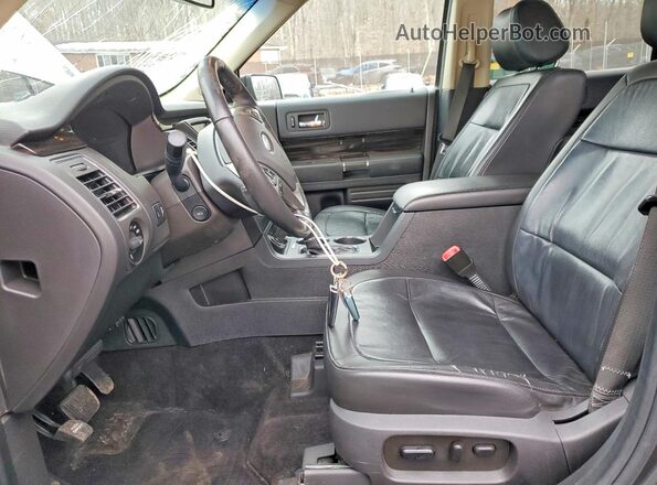 2FMGK5C82KBA06340 2019 FORD FLEX Gray Widok wnętrza z przodu