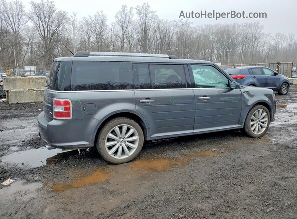 2FMGK5C82KBA06340 2019 FORD FLEX Gray Tył prawy