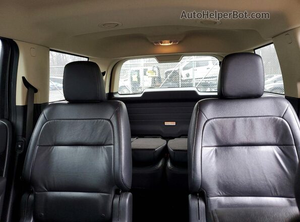 2FMGK5C82KBA06340 2019 FORD FLEX Gray Widok tylnych siedzeń