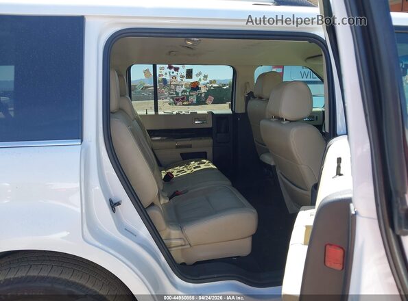 2FMGK5C82KBA39337 2019 FORD FLEX White VIN კოდის სტიკერის ხედი
