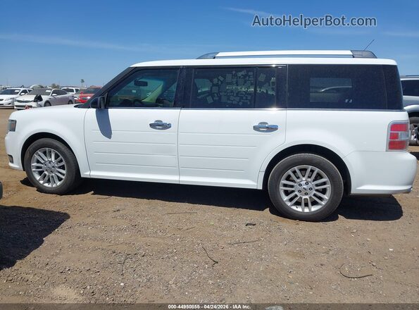 2FMGK5C82KBA39337 2019 FORD FLEX White სალონის 360-გრადუსიანი ხედი