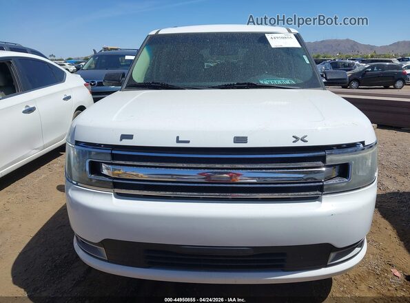 2FMGK5C82KBA39337 2019 FORD FLEX White წინა ხედი