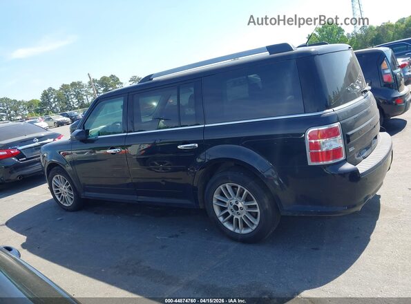 2FMGK5C85KBA17185 2019 FORD FLEX Black Widok wnętrza 360 stopni